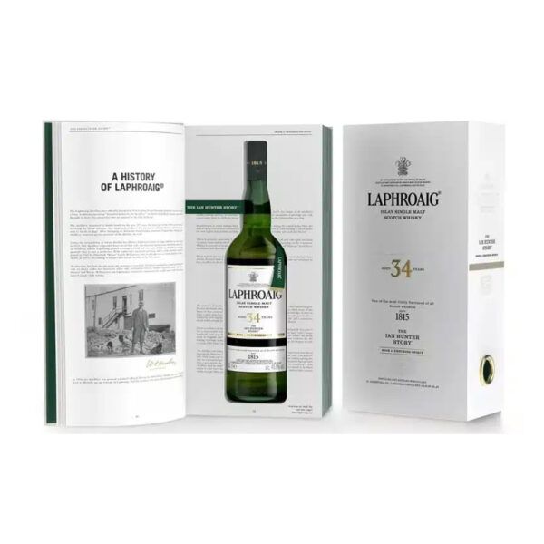 Laphroaig 34 Year Old - The Ian Hunter Story Book 5