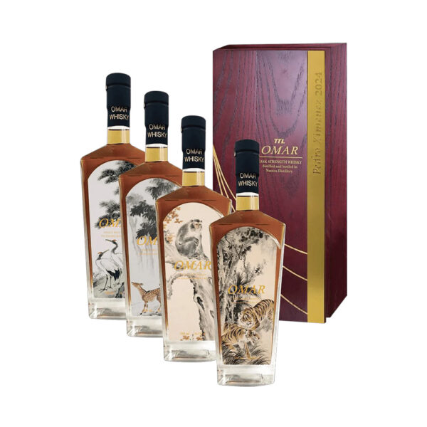 OMAR 15 Year Old PX Solera Sherry Cask Limited Set
