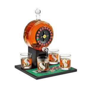 Kollea Roulette Whiskey Decanter Set
