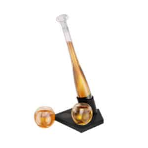 Baseball Themed Whiskey Decanter Set