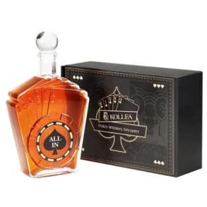 德州撲克威士忌醒酒器