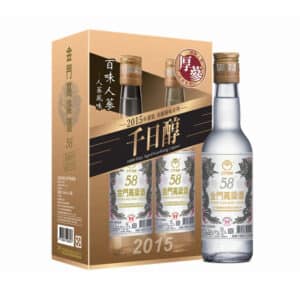 金門酒廠2015年千日醇百味人蔘(厚蔘批次)