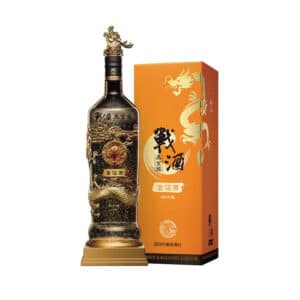 金門酒廠 戰酒黑金龍金箔酒3.6L龍年特仕版