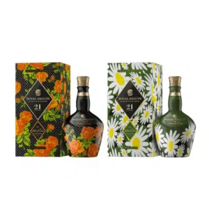 皇家禮炮21年理查奎因法蘭西菊+橙紅玫瑰套組