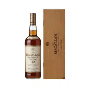 麥卡倫12年雪莉桶(莊園舊版草寫-木盒版)